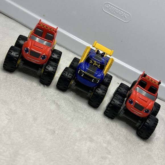 Mattel Other - Blaze and the Monster Machines Die Cast Lot Of 3 Ninja Give Me Some Speed!
